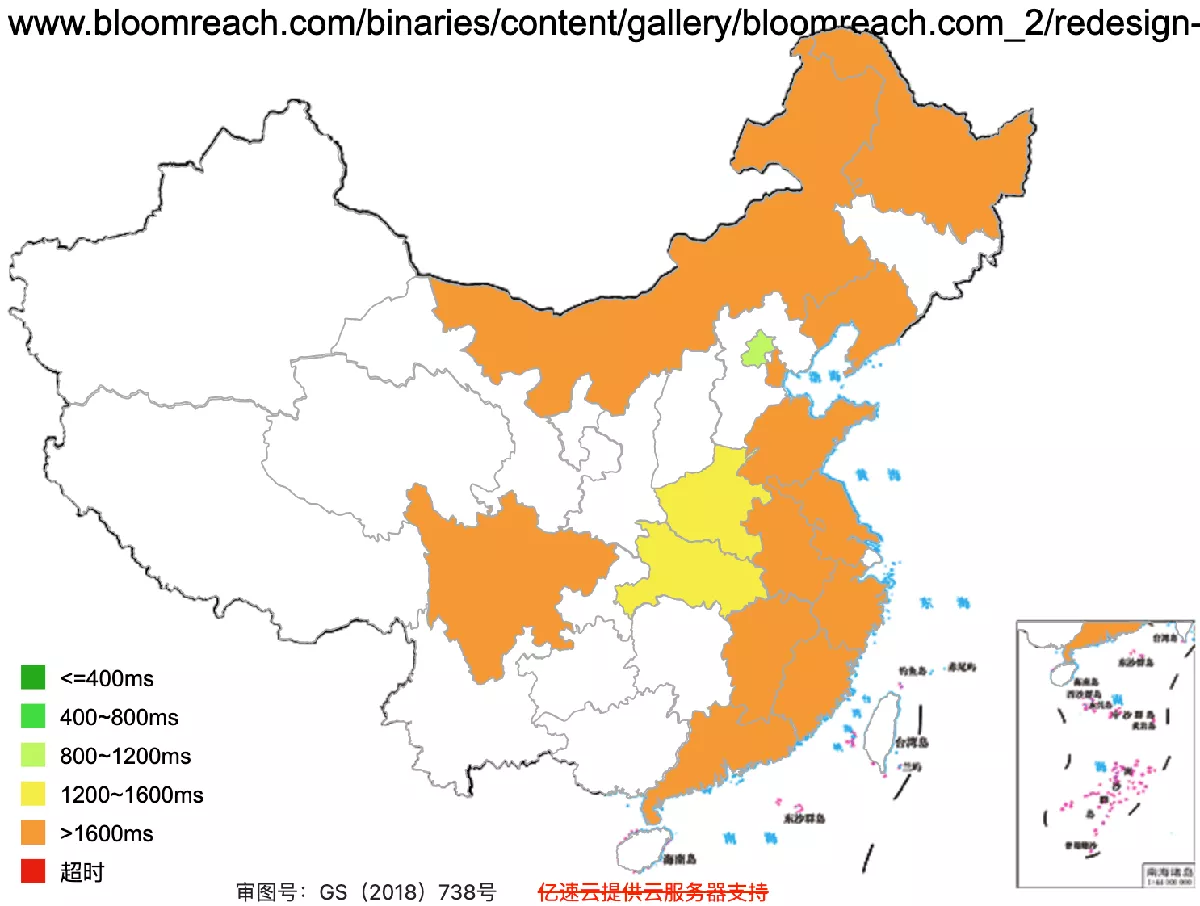 Bloomreach's Access Speed is Slow if Accessible in China