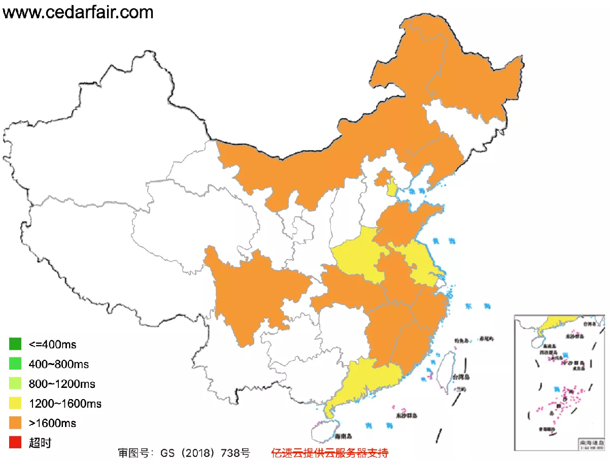 Images on Cedar Fair's website are not accessible in China