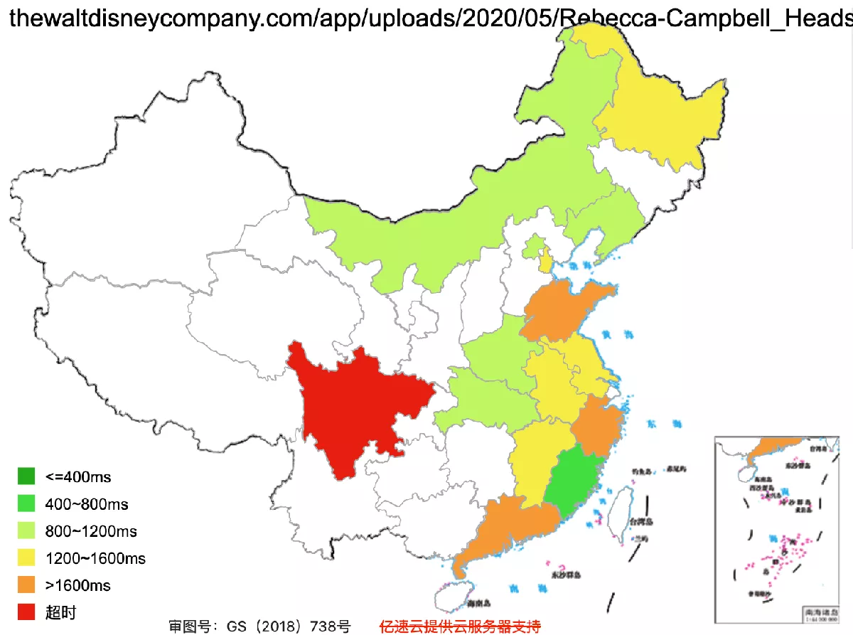 Disney's Access Speed is Slow if Accessible in China