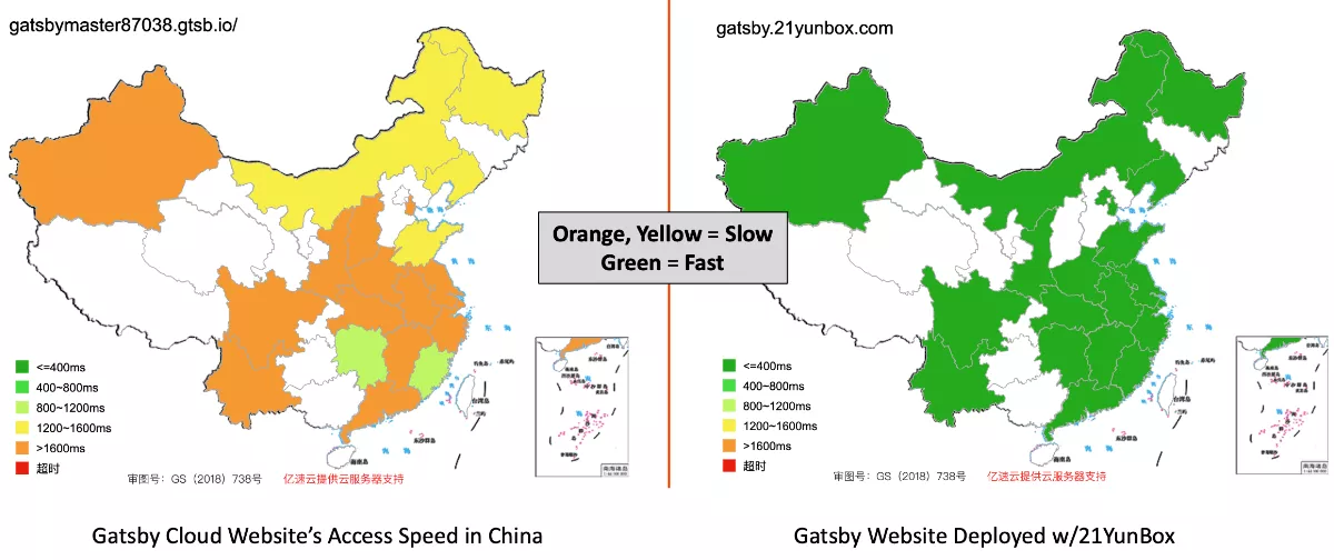 Gatsby Cloud does not work in China