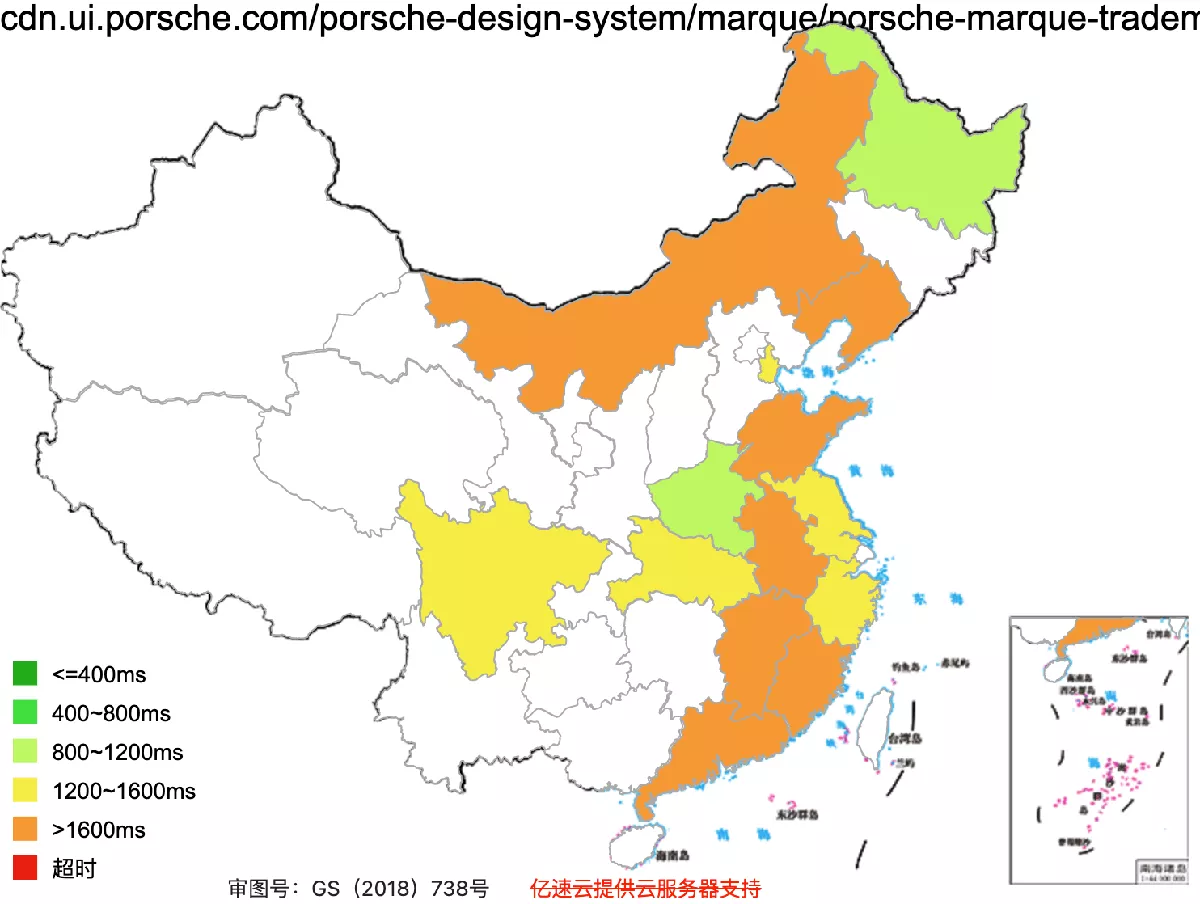 Images on Porsche's website are not accessible in China