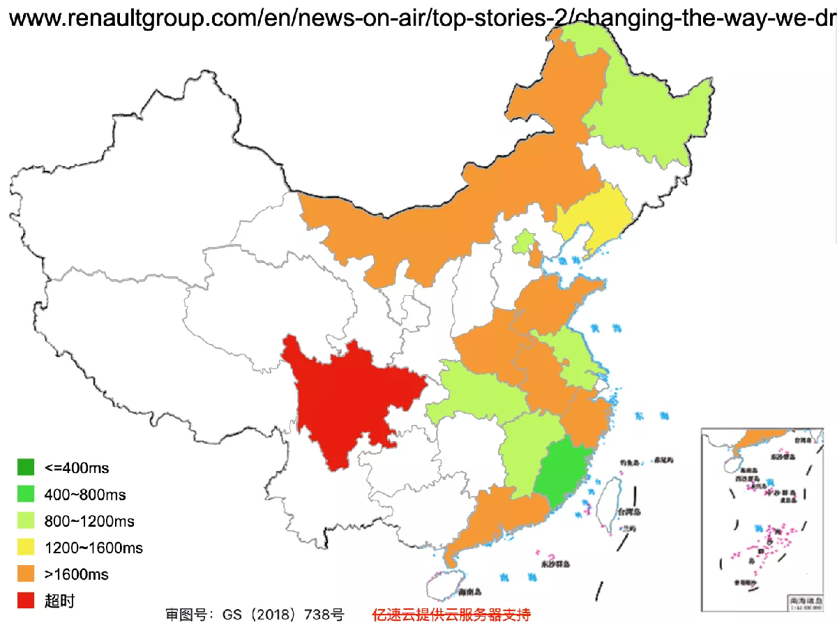 Images on Renault Group's website are not accessible in China