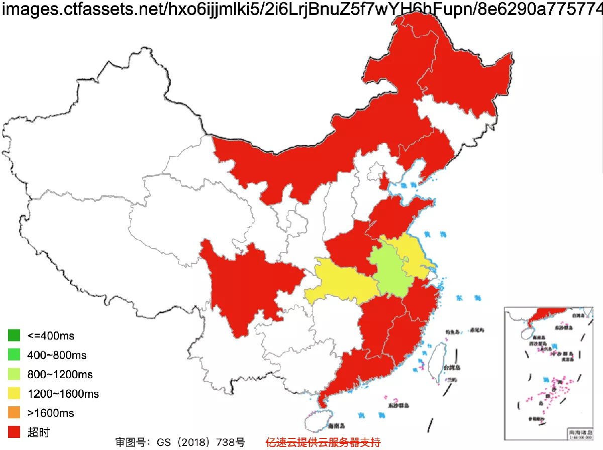 Shiseido's Access Speed is Slow if Accessible in China