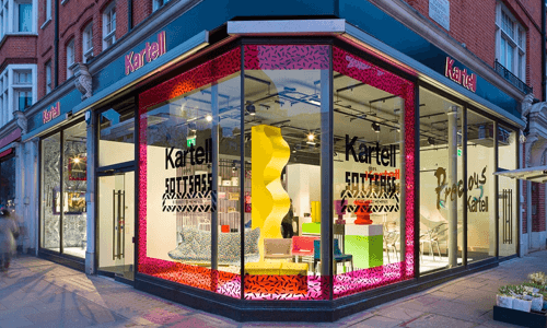 Plastic contemporary furniture brand - Kartell